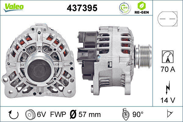 VALEO 437395 Generator