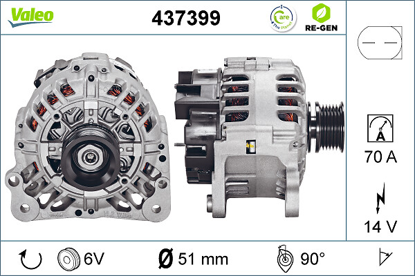 VALEO 437399 Generator
