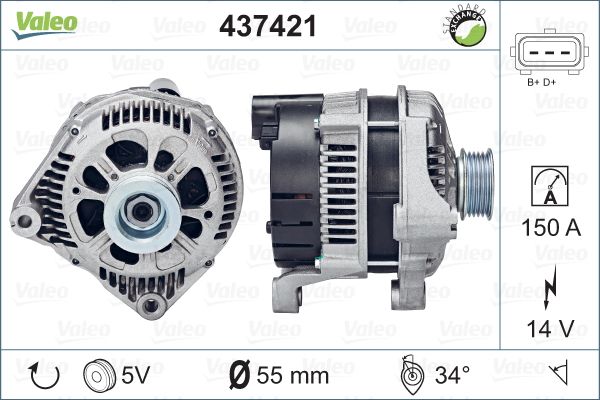 VALEO 437421 Generator