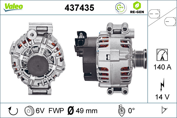 VALEO 437435 Generator