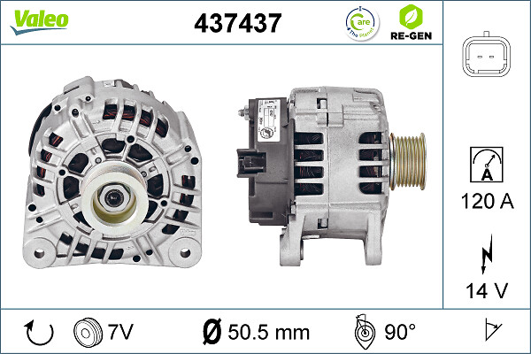 VALEO 437437 Generator