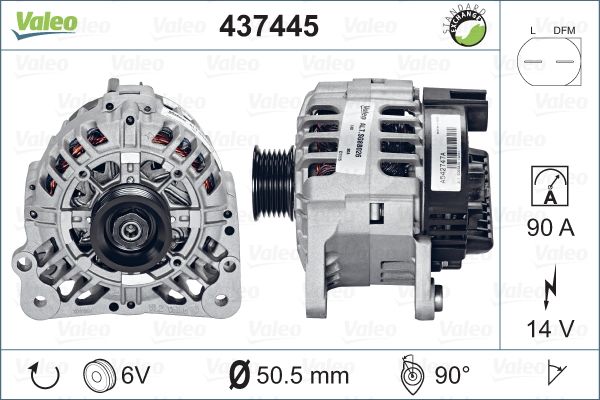 VALEO 437445 Generator