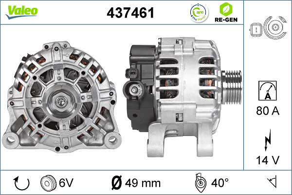 VALEO 437461 Generator