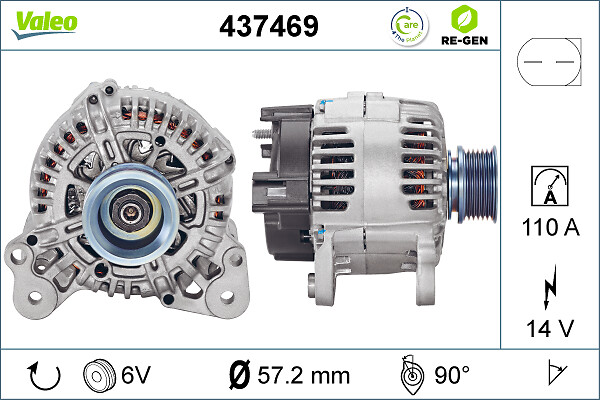VALEO 437469 Generator