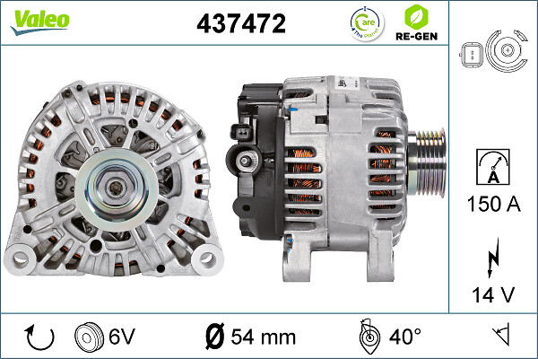 VALEO 437472 Generator