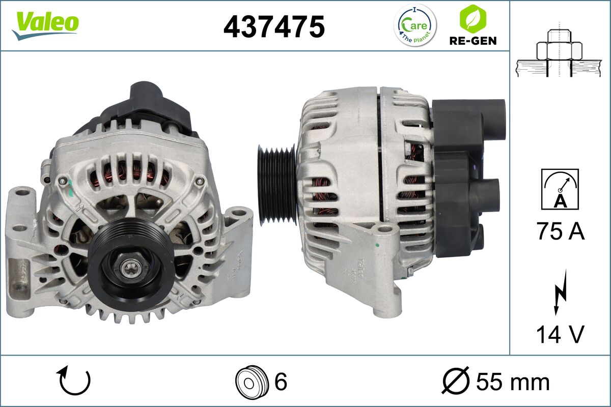 VALEO 437475 Generator