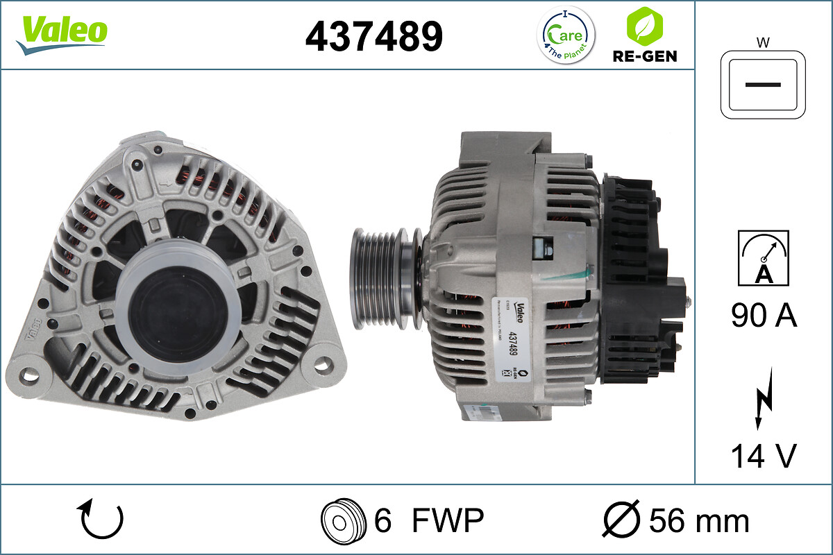 VALEO 437489 VALEO RE-GEN...