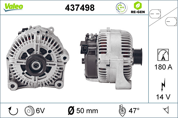VALEO 437498 Generator