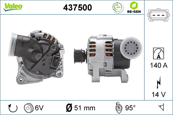 VALEO 437500 Generator