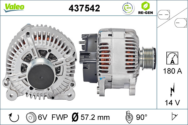 VALEO 437542 Generator
