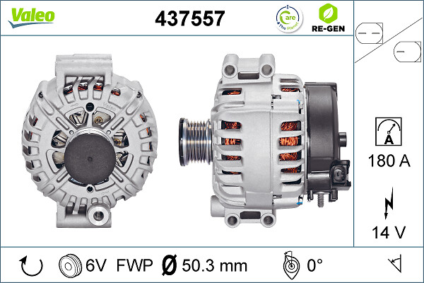 VALEO 437557 Generator