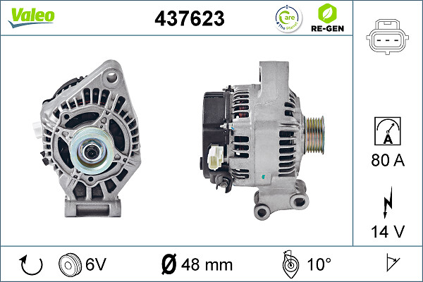 VALEO 437623 Generator