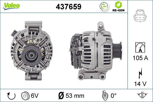 VALEO 437659 Generator