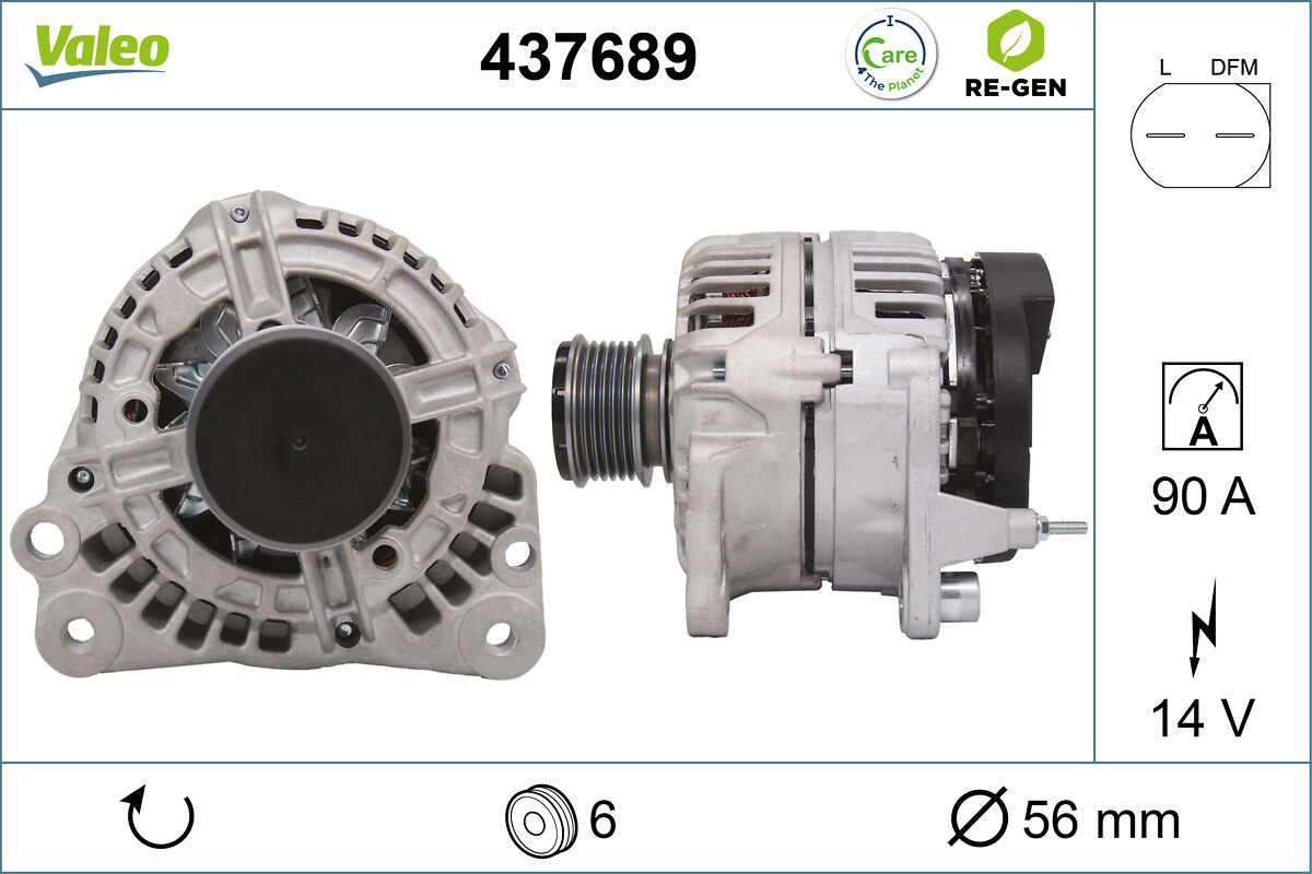 VALEO 437689 Generator