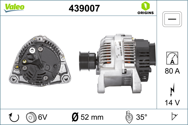 VALEO 439007 Generator