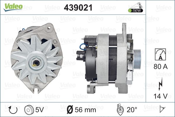 VALEO 439021 Generator