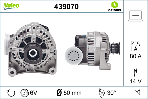 VALEO 439070 Generator