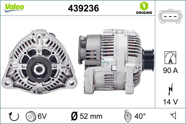 VALEO 439236 Generator