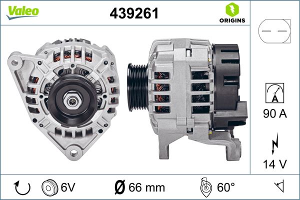 VALEO 439261 Generator