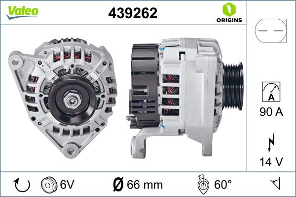 VALEO 439262 Generator