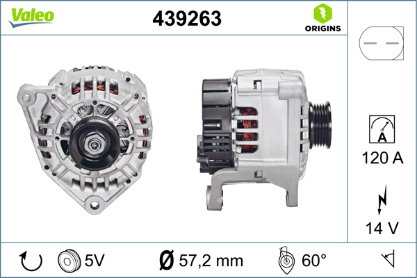 VALEO 439263 Generator