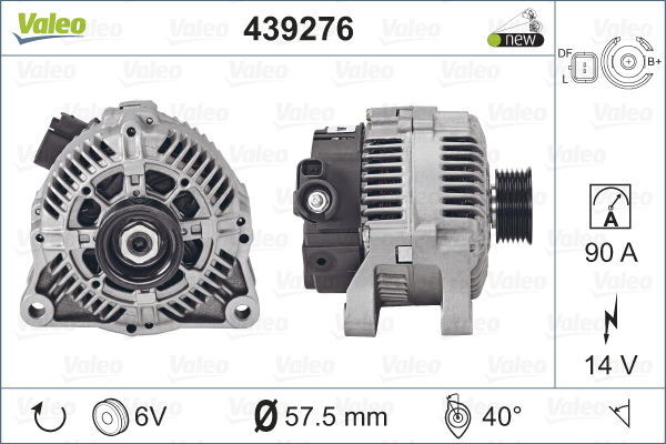 VALEO 439276 Generator