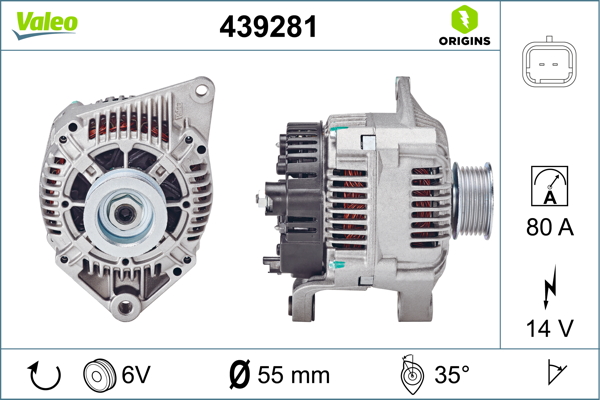 VALEO 439281 Generator