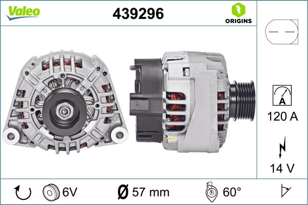 VALEO 439296 Generator