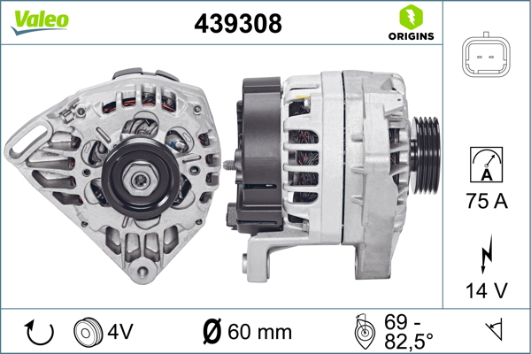 VALEO 439308 Generator
