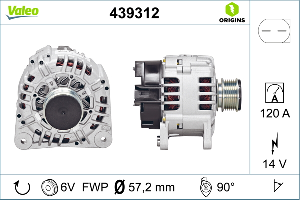 VALEO 439312 Generator