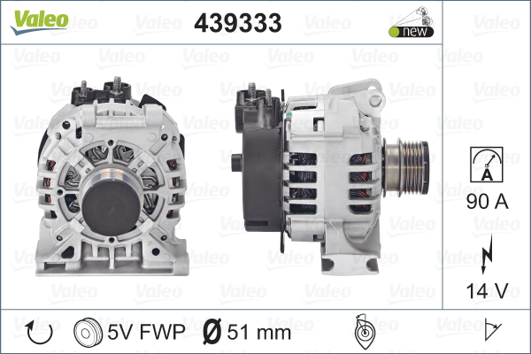 VALEO 439333 Generator