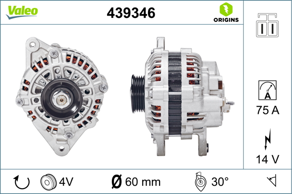VALEO 439346 Generator