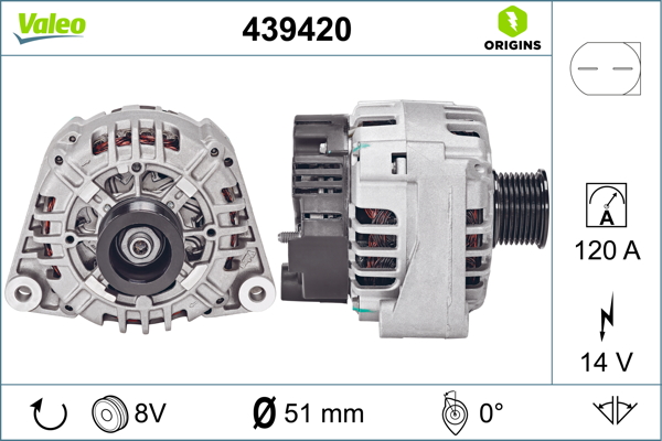 VALEO 439420 Generator