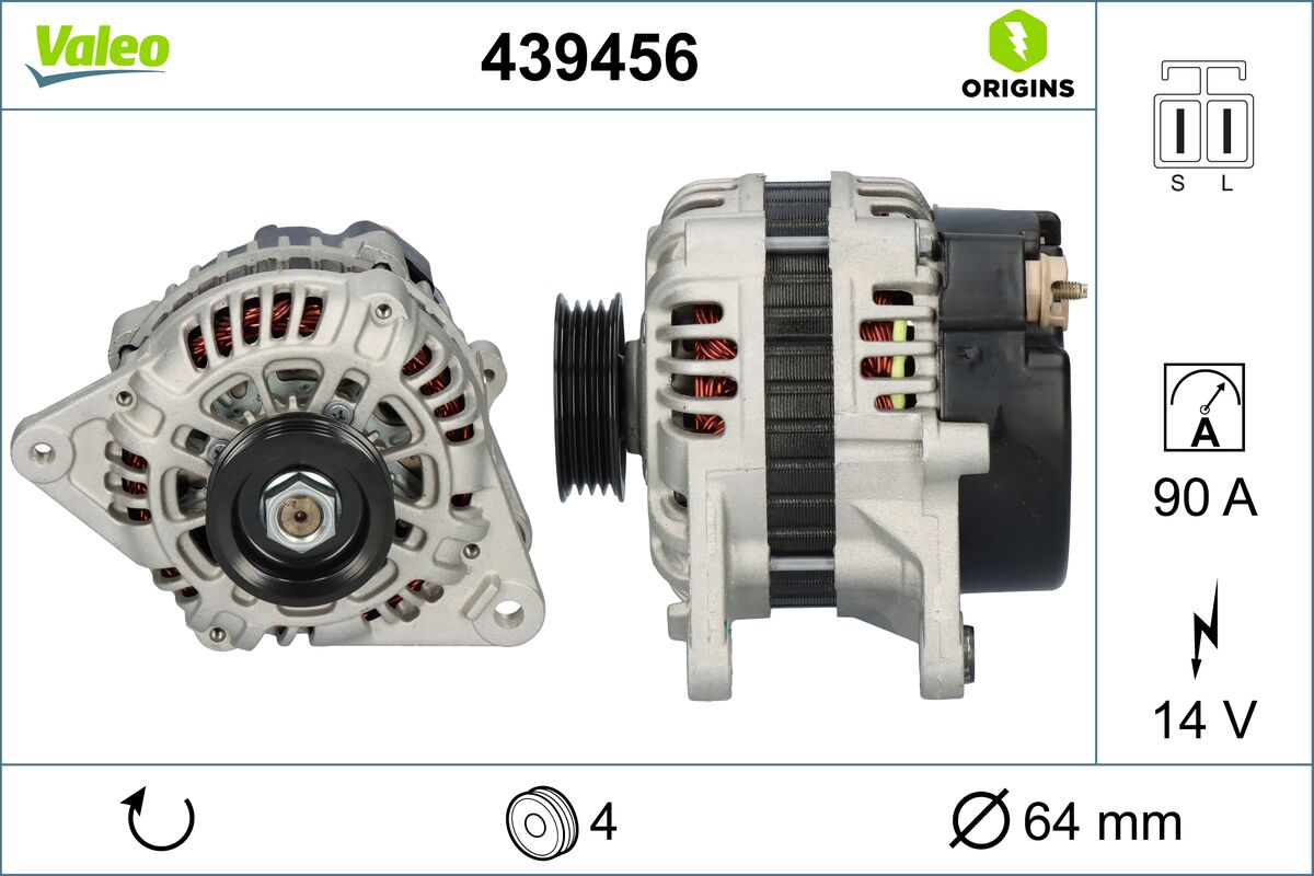 VALEO 439456 Generator