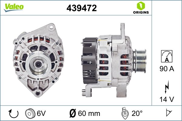 VALEO 439472 Generator