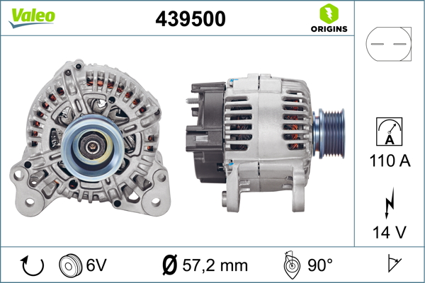 VALEO 439500 Generator