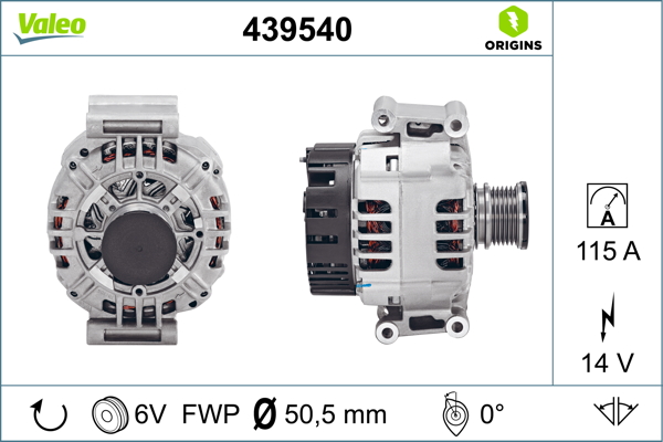 VALEO 439540 Generator