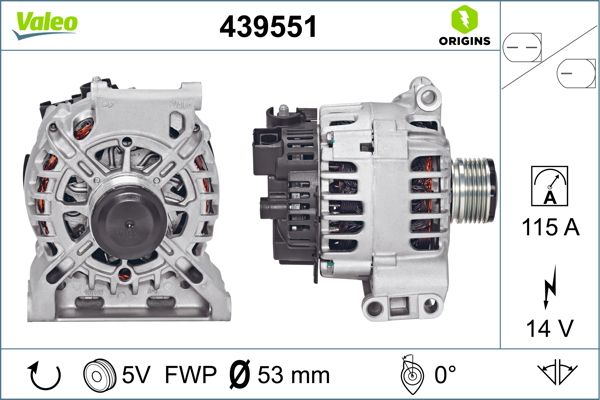 VALEO 439551 Generator