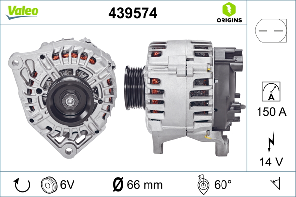 VALEO 439574 Generator