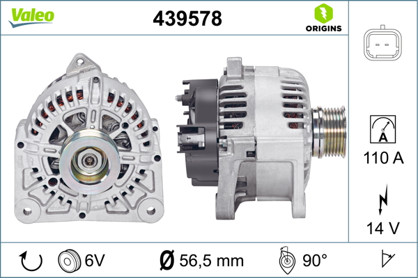 VALEO 439578 Generator