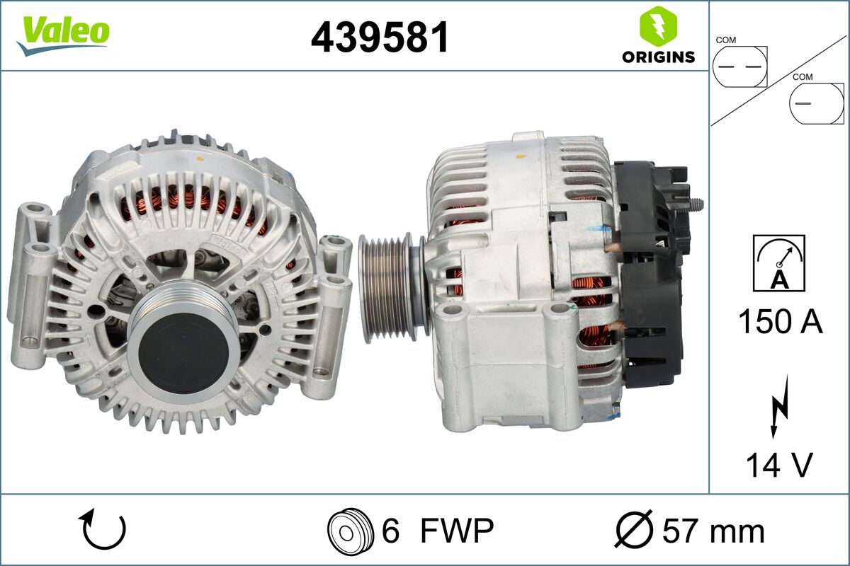 VALEO 439581 Generator