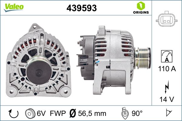 VALEO 439593 Generator