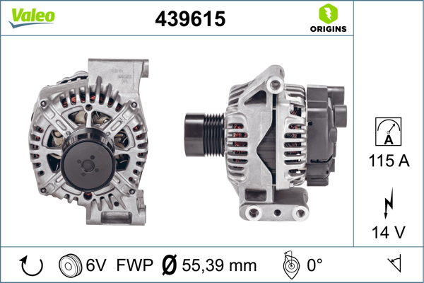 VALEO 439615 Generator