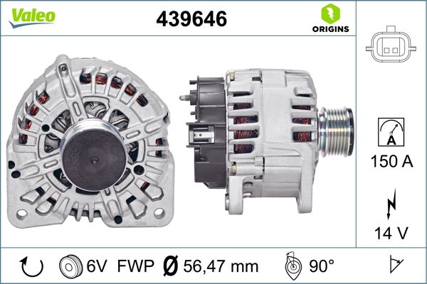 VALEO 439646 Generator