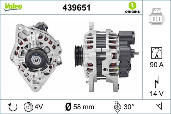 VALEO 439651 Generator