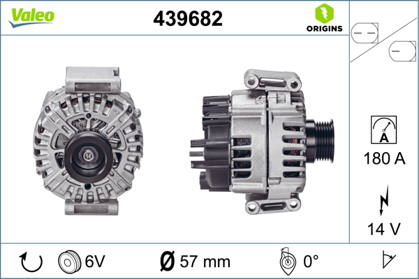 VALEO 439682 Generator
