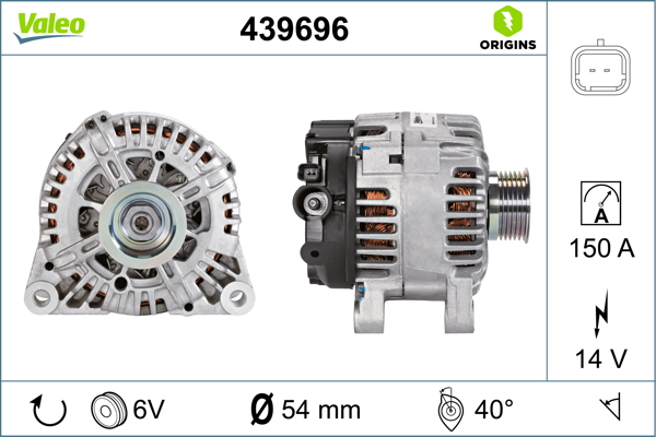 VALEO 439696 Generator