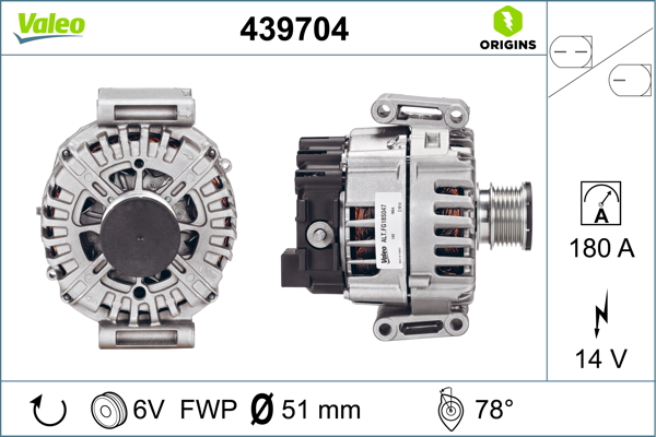VALEO 439704 Generator