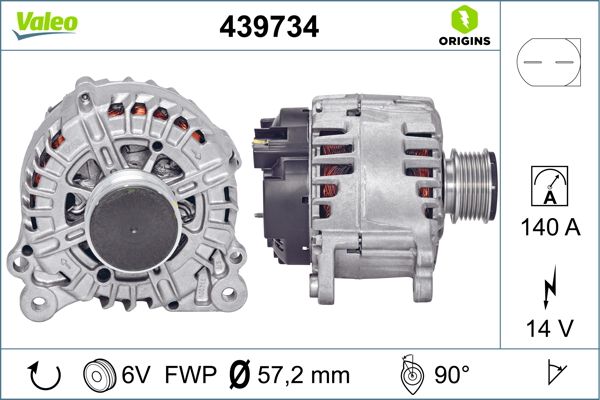 VALEO 439734 Generator
