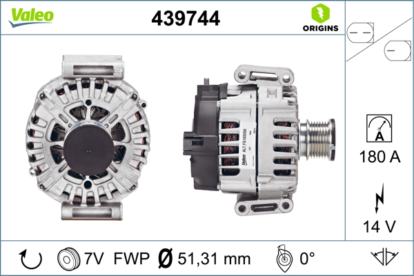 VALEO 439744 Generator